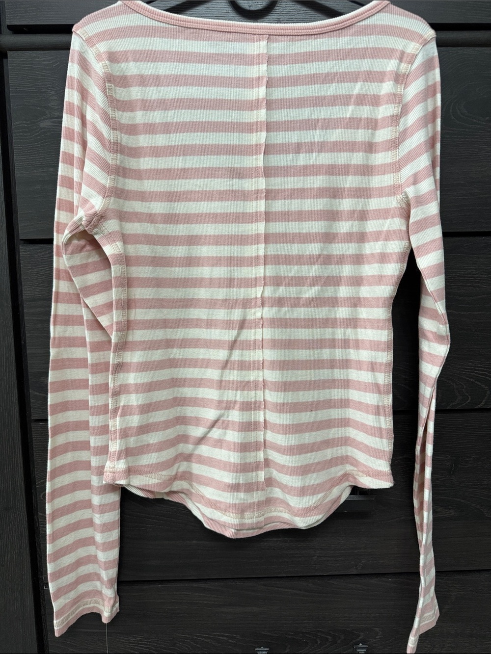 Anthropologist Pilcro Notched Long- Sleeved Tee - Picture 4 of 6